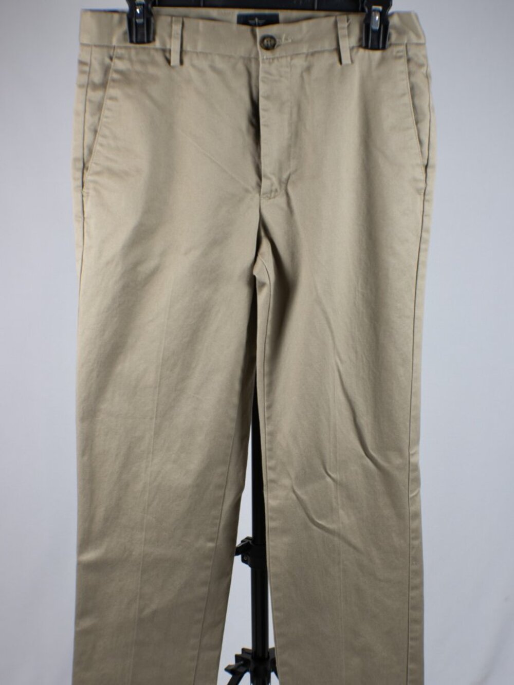 Dockers Slim Fit Men's Chino Pants 30x32 Khaki Tan 100% Cotton Casual Trousers